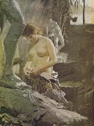 i wikstoms atelje Anders Zorn